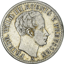Coin, German States, PRUSSIA, Friedrich Wilhelm III, 1/6 Thaler, 1825, Berlin