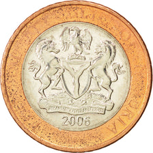 Coin, Nigeria, 2 Naira, 2006, MS(63), Bi-Metallic, KM:19