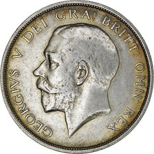 Coin, Great Britain, George V, 1/2 Crown, 1916, EF(40-45), Silver, KM:818.1