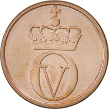 Moneta, Norwegia, Olav V, Ore, 1972, MS(63), Bronze, KM:403