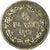 Moneda, Bélgica, Leopold I, 1/4 Franc, 1843, BC+, Plata, KM:8