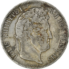 Monnaie, France, Louis-Philippe, 5 Francs, 1835, Lille, TB+, Argent