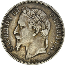 Münze, Frankreich, Napoléon III, 5 Francs, 1869, Strasbourg, SS, Silber