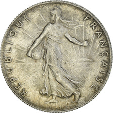 Monnaie, France, Semeuse, 50 Centimes, 1918, Paris, SUP, Argent, Gadoury:420