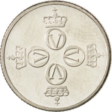 Coin, Norway, Olav V, 25 Öre, 1982, MS(63), Copper-nickel, KM:417