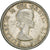 Moneda, Canadá, Elizabeth II, 10 Cents, 1962, Ottawa, MBC, Plata, KM:51