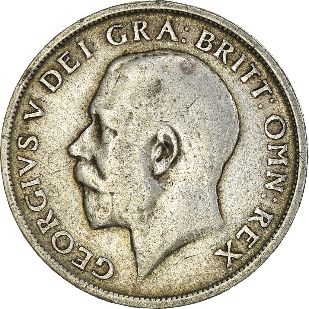 Coin, Great Britain, George V, Shilling, 1914, VF(30-35), Silver, KM:816