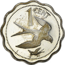 Coin, Belize, Cent, 1975, Franklin Mint, Proof, MS(65-70), Silver, KM:46a