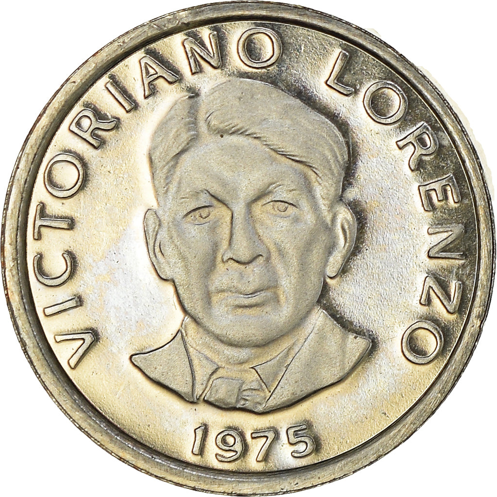 Coin, Panama, 2-1/2 Centesimos, 1975, Franklin Mint, Proof, MS(65-70)