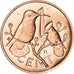 Moneta, ISOLE VERGINI BRITANNICHE, Elizabeth II, Cent, 1975, Franklin Mint