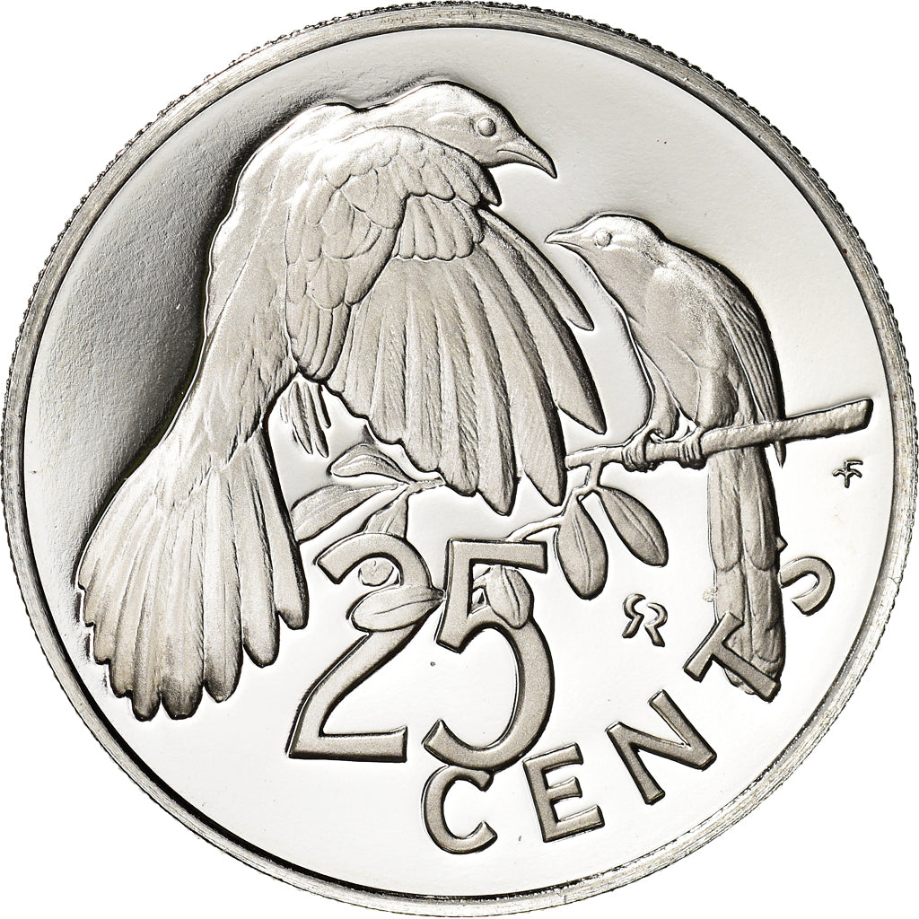Coin, BRITISH VIRGIN ISLANDS, Elizabeth II, 25 Cents, 1975, Franklin Mint