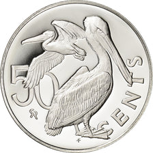 Monnaie, BRITISH VIRGIN ISLANDS, Elizabeth II, 50 Cents, 1975, Franklin Mint