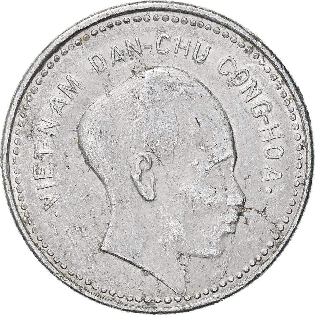 Coin, Vietnam, Dong, 1946, EF(40-45), Aluminum, KM:3