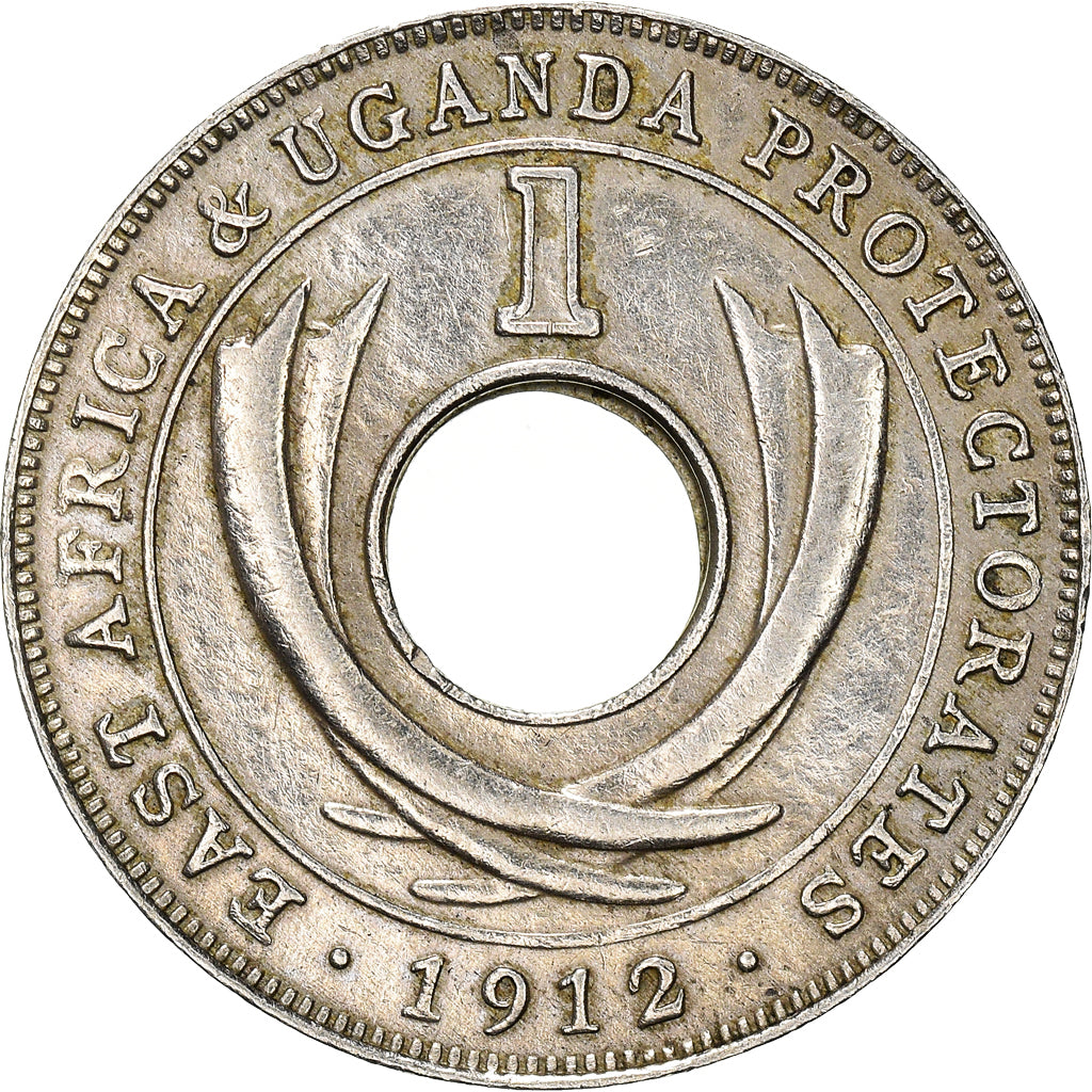 Monnaie, EAST AFRICA, George V, Cent, 1912, TTB, Cupro-nickel, KM:7