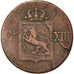 Coin, Norway, Carl XIII, Skilling, 1816, VF(30-35), Copper, KM:284