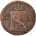 Coin, Norway, Carl XIV, Skilling, 1820, VF(20-25), Copper, KM:286