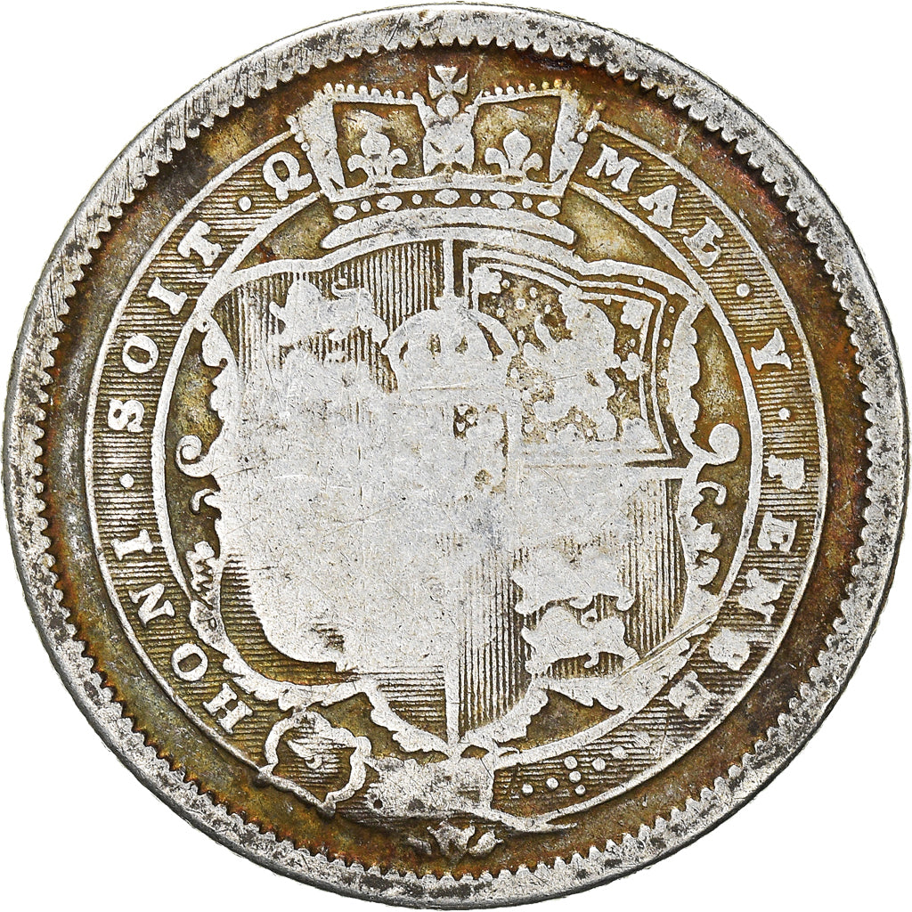 Coin, Great Britain, George III, Shilling, 1816, F(12-15), Silver, KM:666