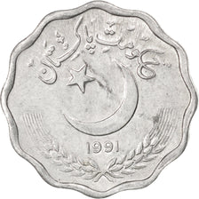 Münze, Pakistan, 10 Paisa, 1991, UNZ, Aluminium, KM:53