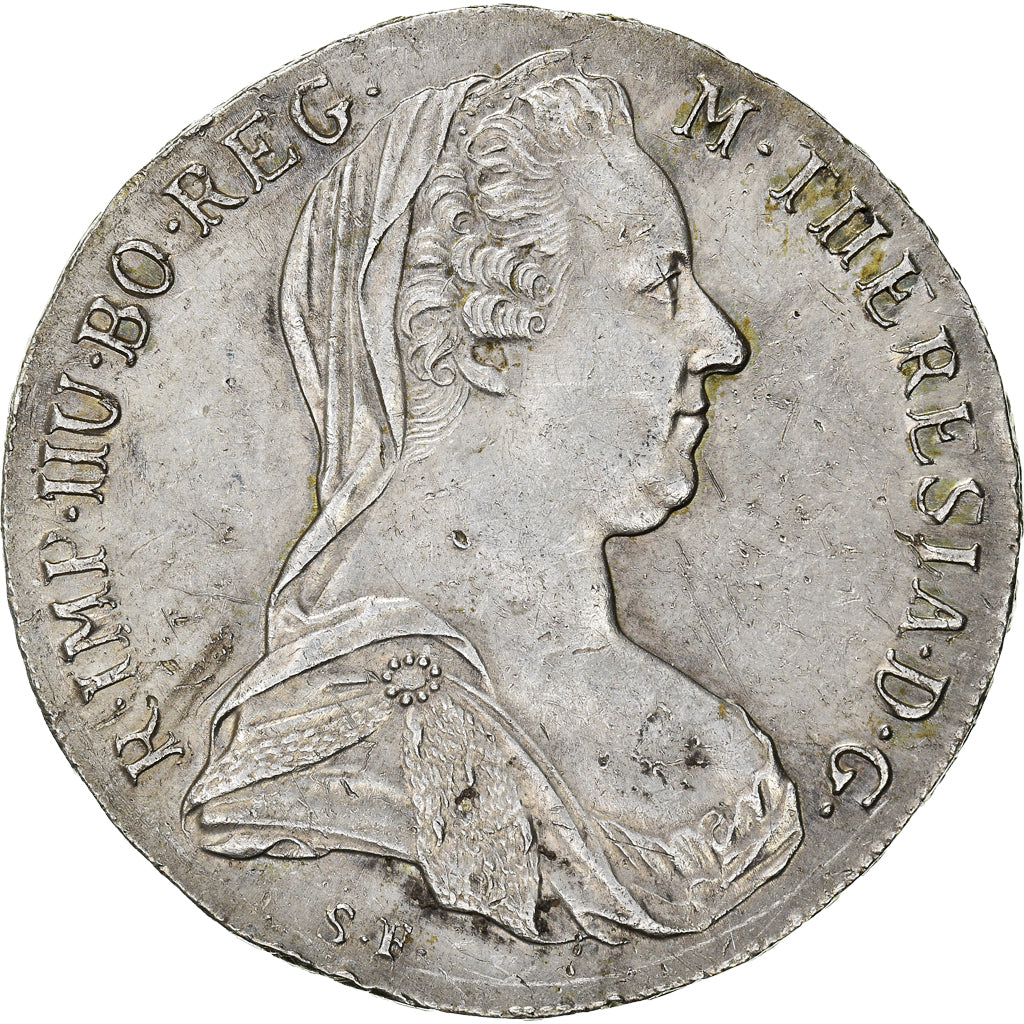 Coin, Austria, Joseph II, Thaler, 1780, Restrike, AU(50-53), Silver, KM:T1