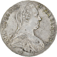 Coin, Austria, Joseph II, Thaler, 1780, Restrike, AU(50-53), Silver, KM:T1