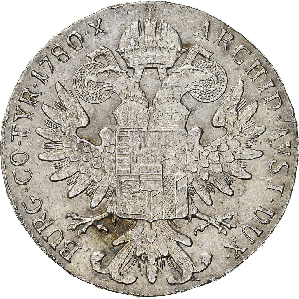 Coin, Austria, Joseph II, Thaler, 1780, Restrike, AU(50-53), Silver, KM:T1
