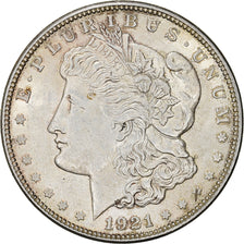 Coin, United States, Morgan Dollar, 1921, Philadelphia, EF(40-45)