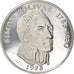 Moneda, Panamá, 20 Balboas, 1975, U.S. Mint, Proof, EBC+, Plata, KM:31