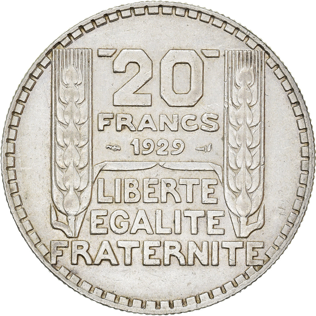 Monnaie, France, Turin, 20 Francs, 1929, Paris, TTB, Argent, Gadoury:852, KM:879