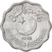 Moneda, Pakistán, 10 Paisa, 1993, SC, Aluminio, KM:53