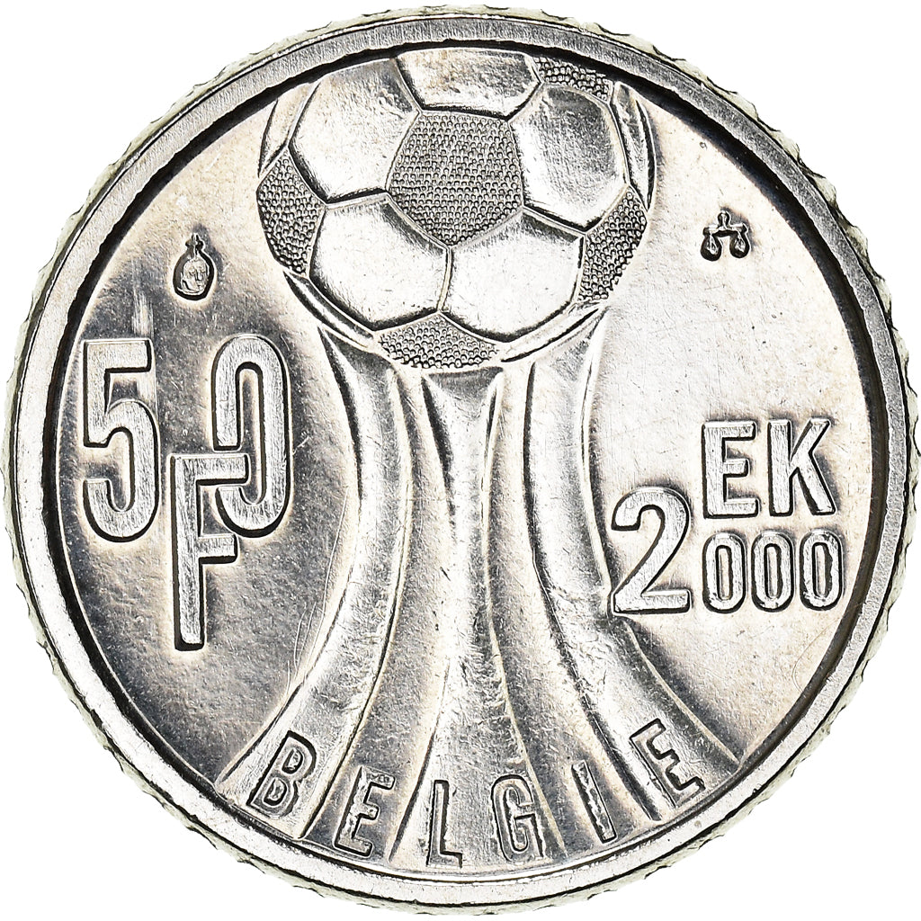 Coin, Belgium, Albert II, 50 Francs, 50 Frank, 2000, Brussels, Belgium