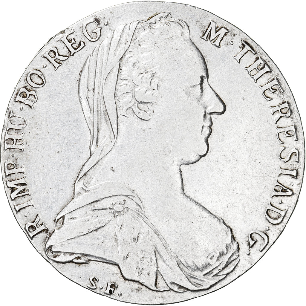 Coin, Austria, Joseph II, Thaler, 1780, Restrike, EF(40-45), Silver, KM:T1