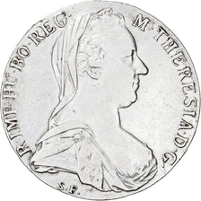 Coin, Austria, Joseph II, Thaler, 1780, Restrike, EF(40-45), Silver, KM:T1