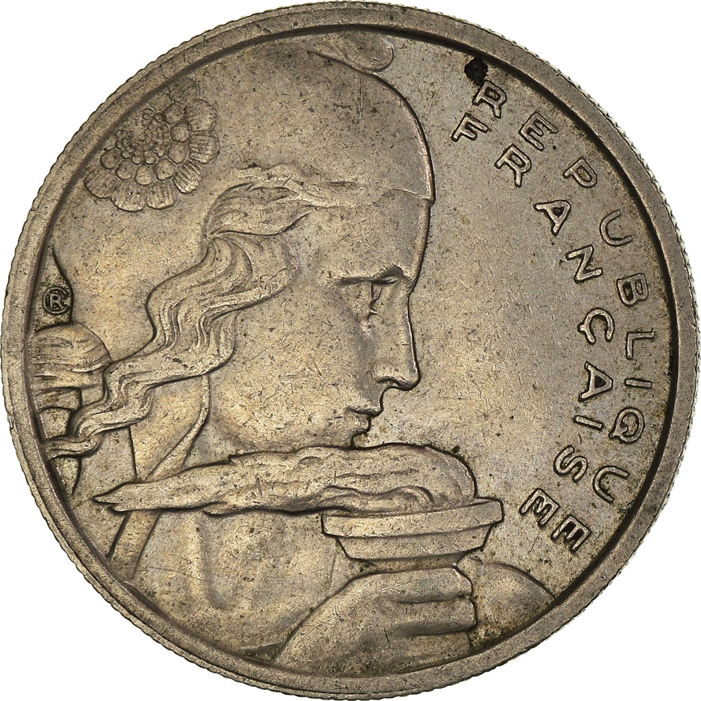 Munten, Frankrijk, Cochet, 100 Francs, 1955, Paris, ZF, Cupro-nikkel, KM:919.1
