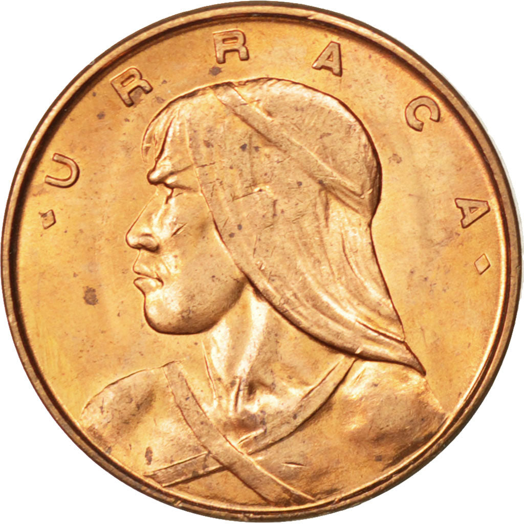 PANAMA, Centesimo, 1961, U.S. Mint, KM #22, MS(63), Bronze, 19.05, 3.09