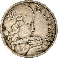 Moeda, França, Cochet, 100 Francs, 1956, Beaumont - Le Roger, EF(40-45)