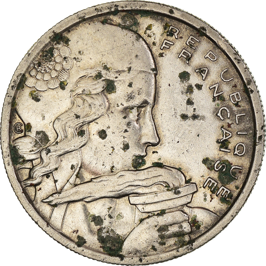 Moneta, Francia, Cochet, 100 Francs, 1957, Beaumont - Le Roger, MB+