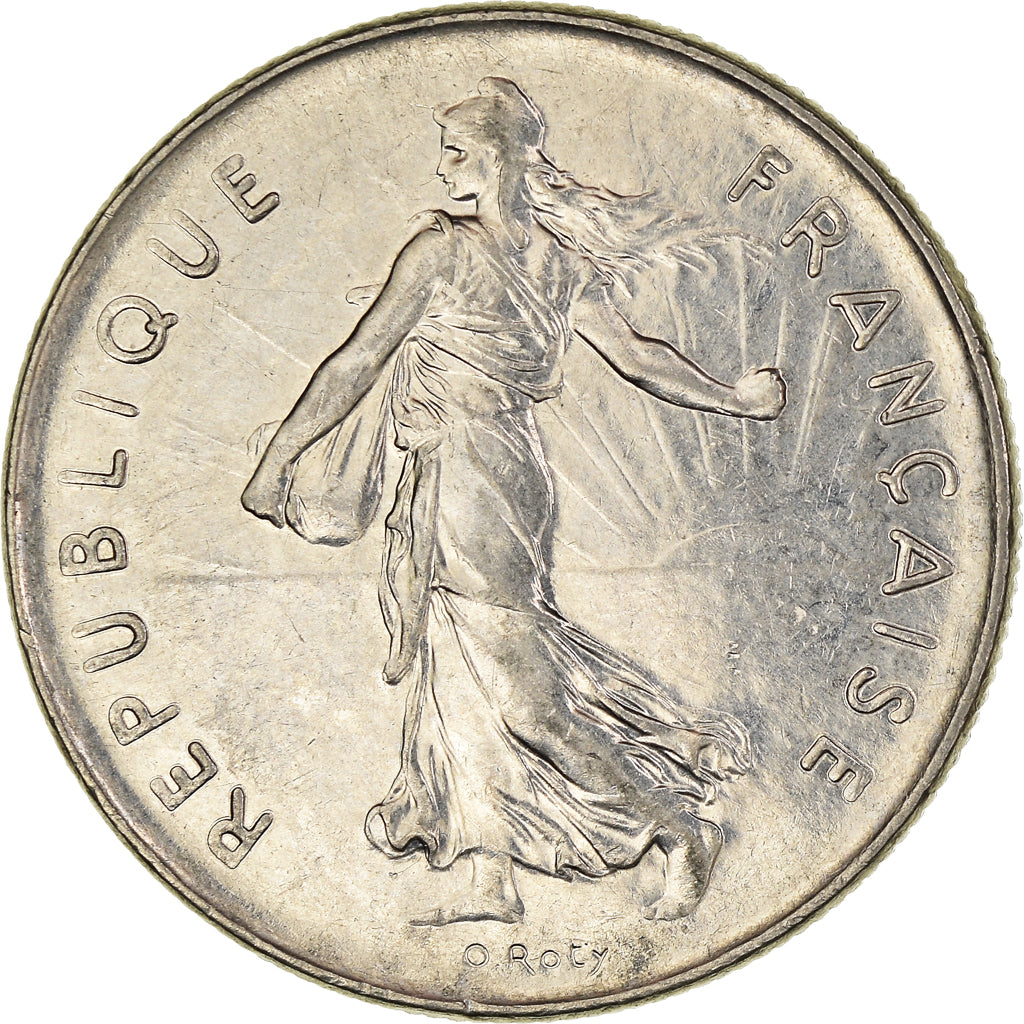 Coin, France, Semeuse, 5 Francs, 1978, Paris, AU(50-53), Nickel Clad