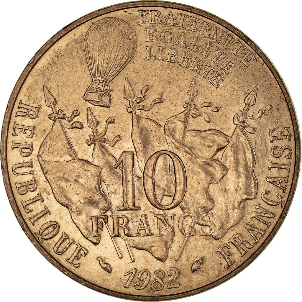 Monnaie, France, Gambetta, 10 Francs, 1982, TTB+, Nickel-Bronze, Gadoury:815