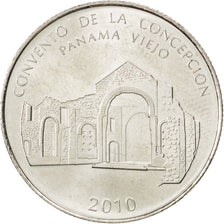 PANAMA, 1/2 Balboa, 2010, Royal Canadian Mint, KM #140, MS(63), Copper-Nickel...