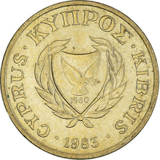 Coin, Cyprus, Cent, 1983, AU(50-53), Nickel-brass, KM:53.1