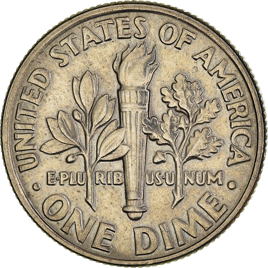 Moneta, Stati Uniti, Roosevelt Dime, 1996, Philadelphia, SPL-, Rame