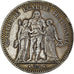 Coin, France, Hercule, 5 Francs, 1875, Paris, EF(40-45), Silver, KM:820.1
