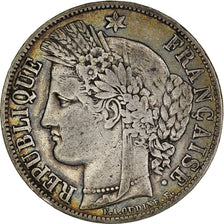 Coin, France, Cérès, 5 Francs, 1851, Paris, EF(40-45), Silver, KM:761.1