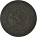 Moneda, Bélgica, Albert I, 10 Centimes, 1916, MBC, Cinc, KM:81
