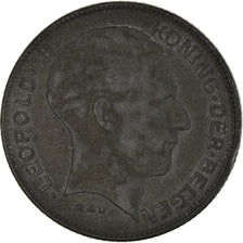 Coin, Belgium, Leopold III, 5 Francs, 5 Frank, 1941, EF(40-45), Zinc, KM:130