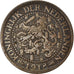 Coin, Netherlands, Wilhelmina I, 2-1/2 Cent, 1918, EF(40-45), Bronze, KM:150