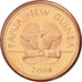 PAPUA NEW GUINEA, 2 Toea, 2004, KM #2, MS(63), Bronze, 21.6, 3.33