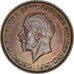 Coin, Great Britain, George V, Penny, 1936, AU(50-53), Bronze, KM:838
