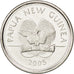 Moneta, Papua Nowa Gwinea, 5 Toea, 2005, MS(63), Nickel platerowany stalą