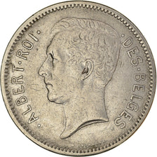 Coin, Belgium, Albert I, 5 Francs, 5 Frank, 1931, EF(40-45), Nickel, KM:97.1